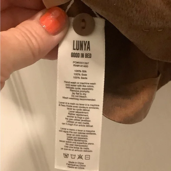 Lunya Rich Brown Pant Set - Picture 7 of 7